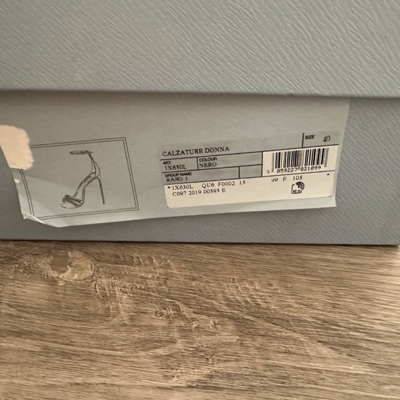 PRADA CALZATURE DONNA HEELS SIZE 40 - Picture 3 of 5